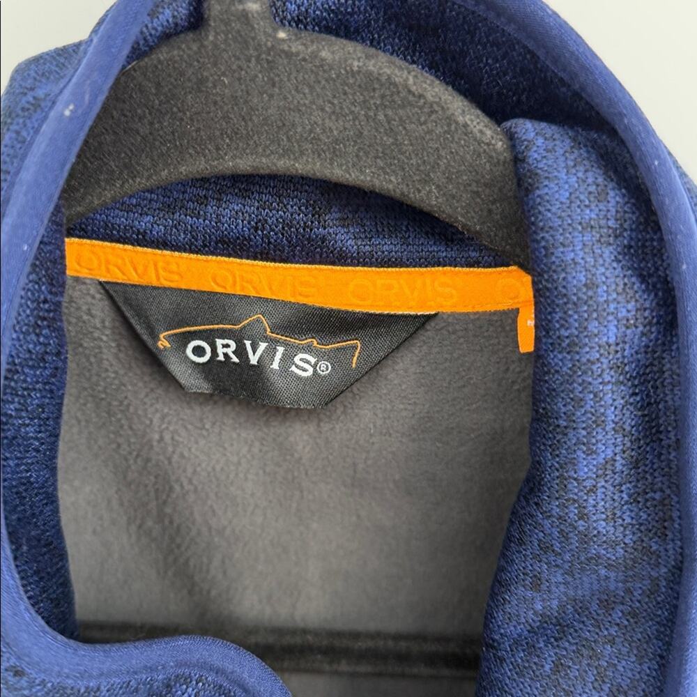 Orvis Outdoor Performance knit full zip mock neck cold weather vest sz XXL NEW - Picture 5 of 7